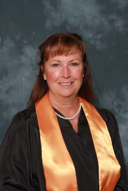 School Board President, Sgt. Colleen Kuhn
